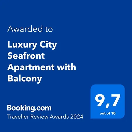아파트 Luxury Seafront With Balcony *